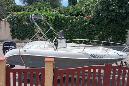 Rental Motorboat SG boat srls Aquabat sport Line 19 80 CV yamaha Le Barcarès