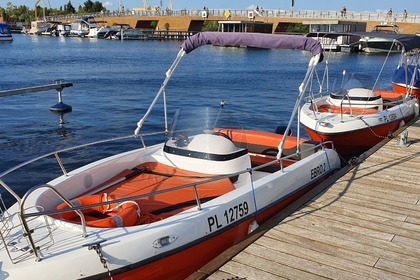 Miete Motorboot Ebro Otwarto pokładowy Stettin