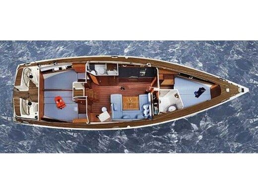 Sailboat BAVARIA BAVARIA 43 CRUISER Boat layout