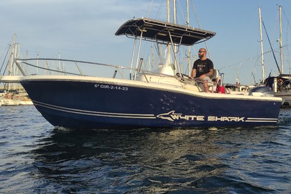 Hire Motorboat Kelt White Shark 205 Empuriabrava