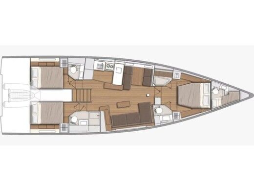 Sailboat  First 53  boat plan