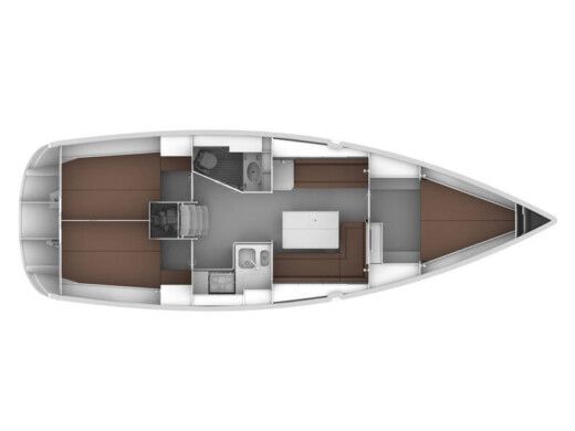 Sailboat BAVARIA CRUISER 36 Boat design plan