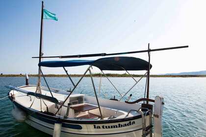 Alquiler Lancha Llaut Pascual - Calafat Meda Gran San Carlos de la Rápita