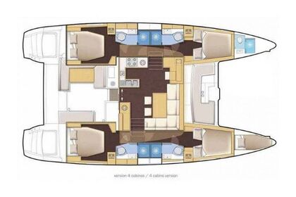 Ενοικίαση Καταμαράν Lagoon 46 Kaštel Gomilica