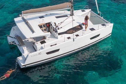 Hyra båt Katamaran Fountaine Pajot Lucia 40 Antibes