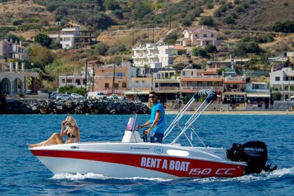 Hyra båt Båt utan licens  compass 4.60m Agia Pelagia