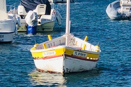 Hire Motorboat Charpentier Rémi Fennebresque Pointu avec voile latine St-Laurent-du-Var