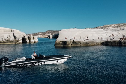 Rental RIB Skipper 4x90 Port of Milos, Milos