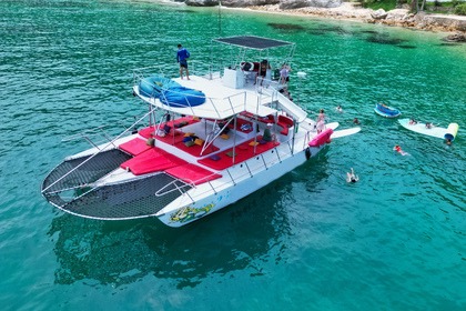 Alquiler Catamarán 45' Custom Waterslides Puerto Vallarta