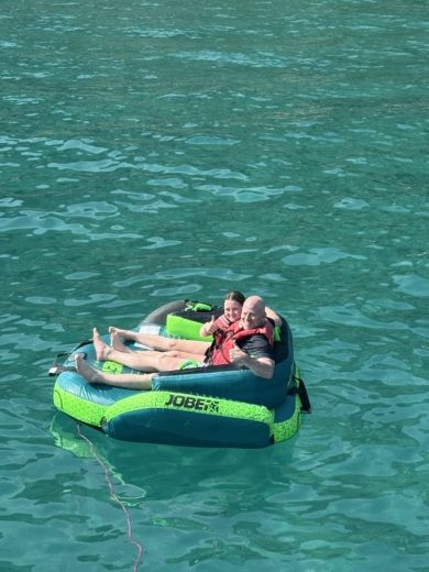 Menton Motor Yacht Fairline 58 alt tag text