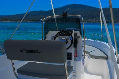 Rental Boat without license  Poseidon Blue water 170 Vourvourou
