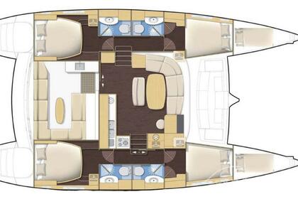 Hire Catamaran Lagoon 450F Cugnana Verde