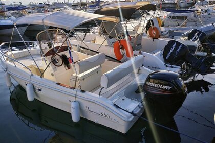 Rental Motorboat BLU & BLU FUTURAMA 550 Juan les Pins