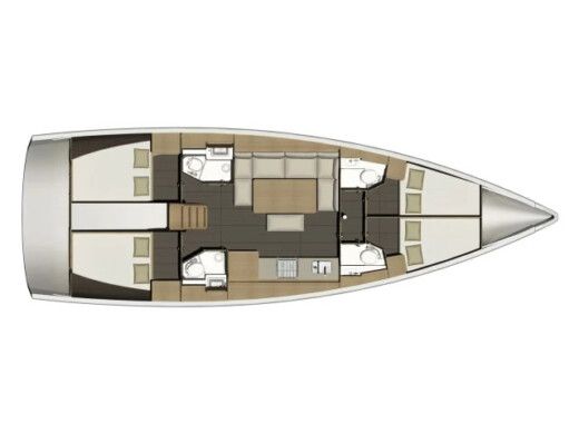 Sailboat Dufour Dufour 460 Gl boat plan