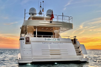 Aluguel Iate a motor Ferretti Custom Line 100 Ibiza