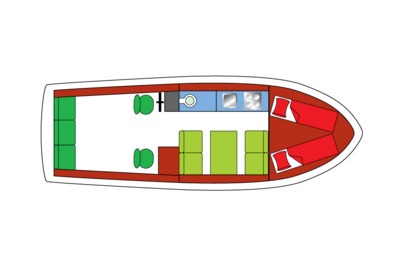 Verhuur Woonboot Palan 800 Woubrugge