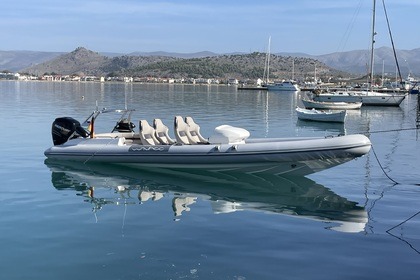 Charter RIB Technohull Wahoo lx300 Nafplio Harbor