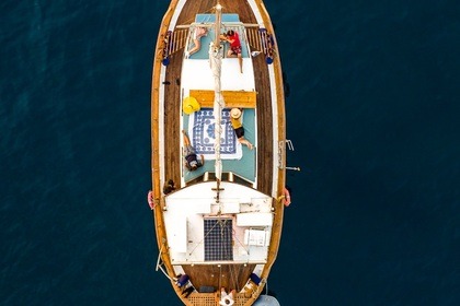 Charter Sailboat Wooden Traditional-Style Boat 2018 Mykonos