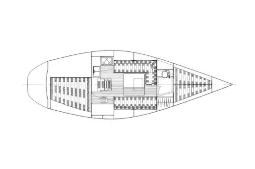 Sailboat Dehler Optima 101 boat plan