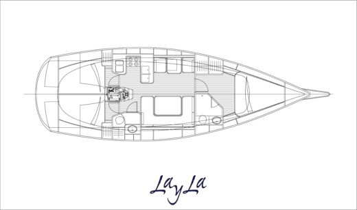 Sailboat Triplast Y-40 boat plan