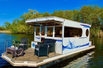 Aluguel Casa Flutuante Rollyboot optimal für ANFÄNGER führerscheinfrei Potsdam