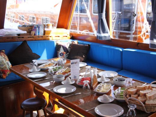 Gulet Custom Made Kavanca Boat layout