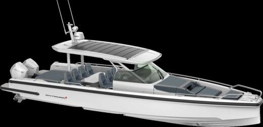 Motorboat Axopar 37 ST Brabus Line Boat layout