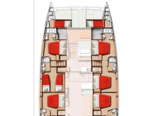 Catamaran Bali - Catana Bali 58 boat plan