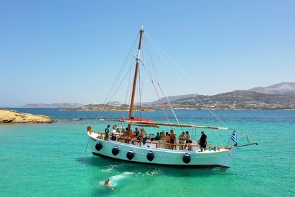 Verhuur Motorboot Paros Antiparos Boat Cruise with lunch ! Daily Parikia