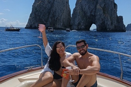 Miete Motorboot Gozzo Tirrenia Viveur Sorrent