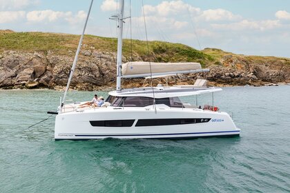 Verhuur Catamaran Fountaine Pajot Fountaine Pajot New 41 Quatuor 3 Saint-Raphaël