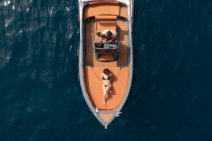 Miete Boot ohne Führerschein  Poseidon Ranieri 540 Santorin