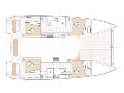 Catamaran  Excess 11 boat plan