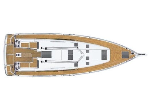 Sailboat JEANNEAU SUN ODYSSEY 490 Plano del barco
