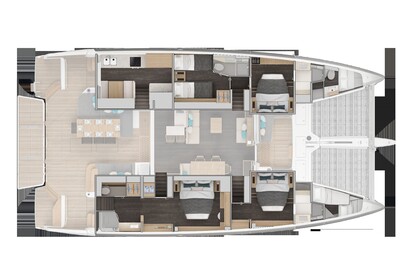 Miete Katamaran  Lagoon 60 Split