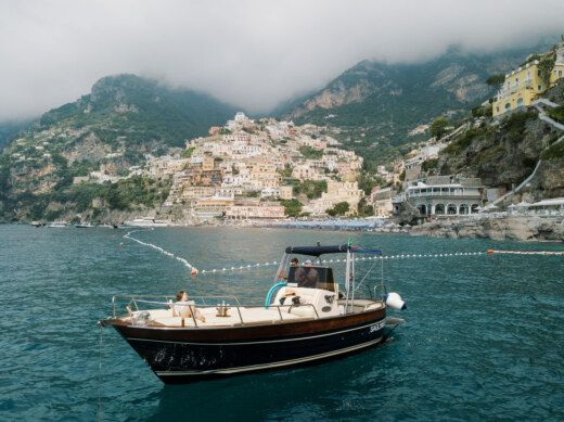 Motorboat Gozzo sorrentino 7,50 Boot Grundriss