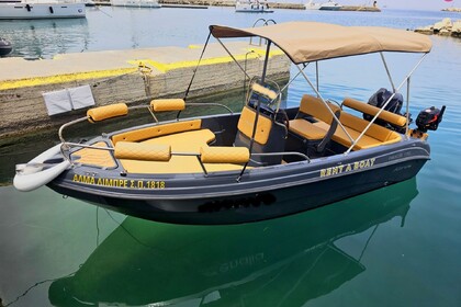Rental Boat without license  Karel Paxos 5m, Kefalonia