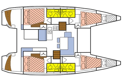 Czarter Katamaran LAGOON 40 Mahé