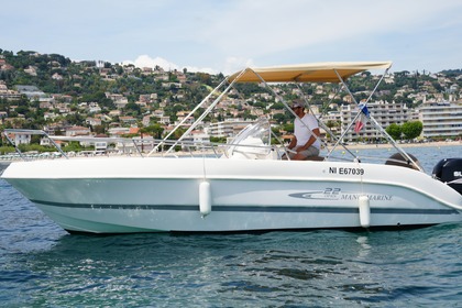 Miete Motorboot MANO MARINE Open 22 Golfe Juan