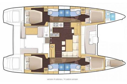 Hire Catamaran  Lagoon 46  Kos