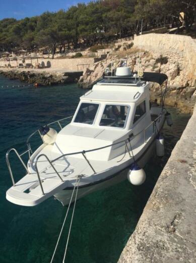 Motorboat Remia Plast Nautica 650K Boot Grundriss