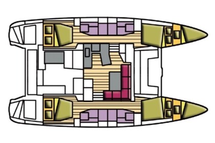 Location Catamaran  Lagoon 42 Saint Vincent et les Grenadines