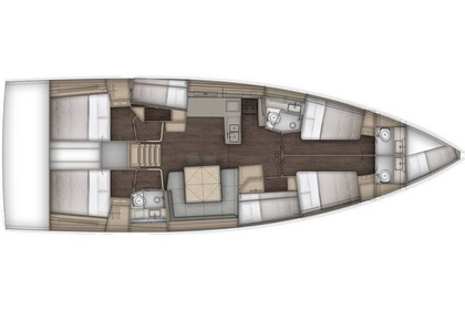 Noleggio Barca a vela  Dufour 54 Portiglioni
