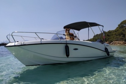 Ενοικίαση Μηχανοκίνητο σκάφος Quicksilver Activ 755 Sundeck Μαντελιέ-λα-Ναπούλ