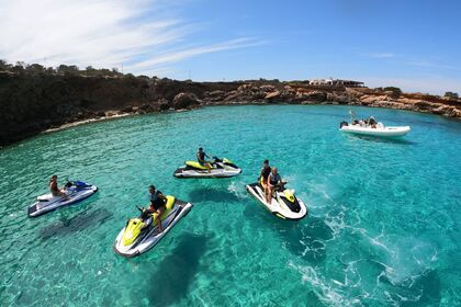 Hire Jet ski Tour Jet ski a CALA COMTE YAMAHA VX Ibiza