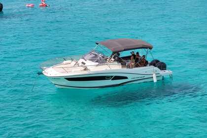 Alquiler Lancha Jeanneau Cap camarat 9.0 WA 2022 Formentera