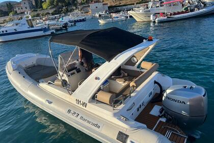 Charter RIB BARACUDA 23,skipper and fuel included All inclusive Hvar