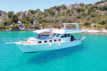 Hire Motorboat Custom Made Kas Kaş