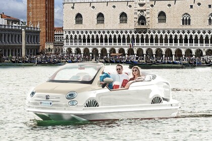 Location Bateau à moteur FIAT 500 car offshore Venise
