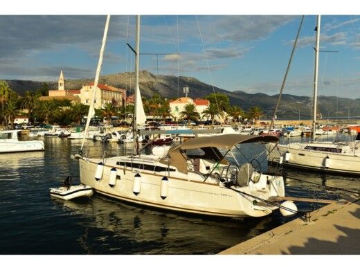 Sailboat JEANNEAU 349 Plan du bateau